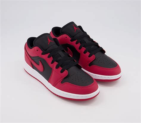 nike air jordan rot kinderschuhe ebay|Nike Air Jordan 1 Low GS Black Red Boys Girls Sneaker EU 38 .